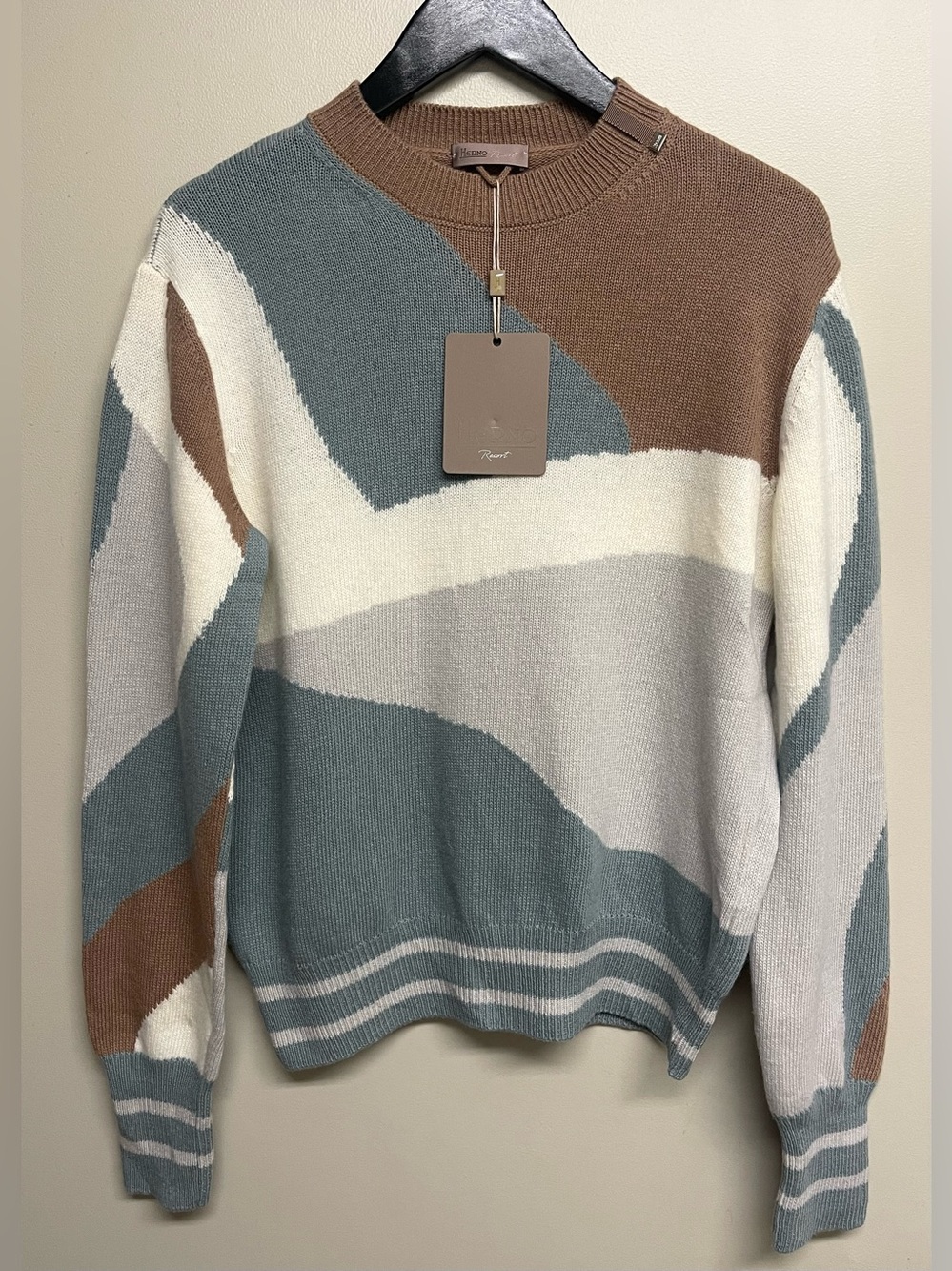 Herno Resort Sample Colorway Wool Women’s Pullover Sweater Size 44 / US Medium